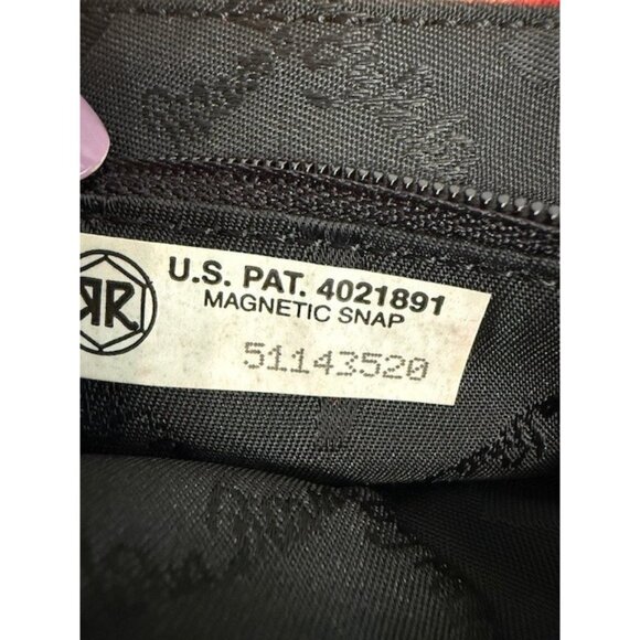 Womens Vintage By Paloma Picasso x Red Suede Shoulder Bag Lopez Cambil Purse - Picture 16 of 16